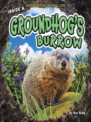 cover image of Inside a Groundhog's Burrow